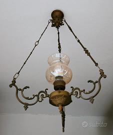 Lampadario vintage tutto originale
