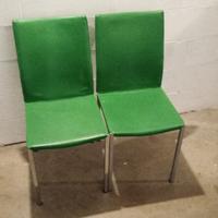 Sedie di design - Verde - Acciaio 