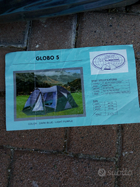 Tenda campeggio Bertoni Globo 5