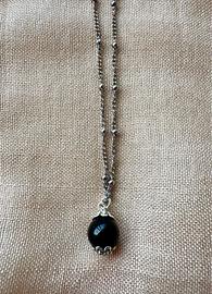 Collana su coccu kokku onice amuleto portafortuna