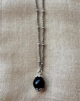 Collana su coccu kokku onice amuleto portafortuna