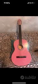 chitarra classica rosa – 40€