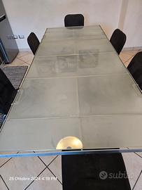 Tavoloin vetro temprato