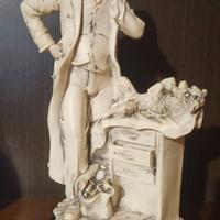 Statuina Capodimonte Berger "Veterinario con pazie