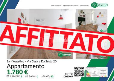 Elegante trilocale di charme in palazzo della Vecc