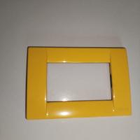 Placche Vimar Idea 3 moduli gialle