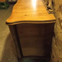 Mobile credenza con vetrinetta e specchiera 