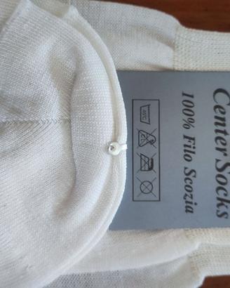 CALZE LUNGHE uomo (Filo di Scozia): 9 paia NUOVE