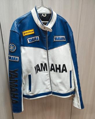 giubbotto Yamaha uomo in pelle