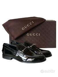 Gucci mocassino lucido uomo