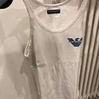 Canotta Bianca Armani Underwear