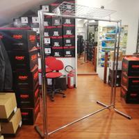 Stender doppio uso in acciaio cromato