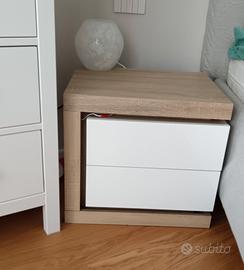 comodini camera da letto  con luce