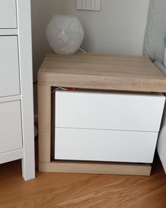 comodini camera da letto  con luce