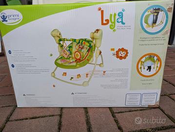 Sdraietta dondolo superconfort con cintura di sicu