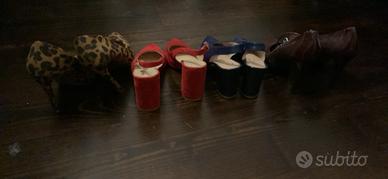 Scarpe con tacco