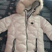 Blauer bianco con logo brillantinato