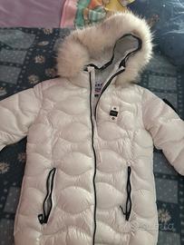 Blauer bianco con logo brillantinato