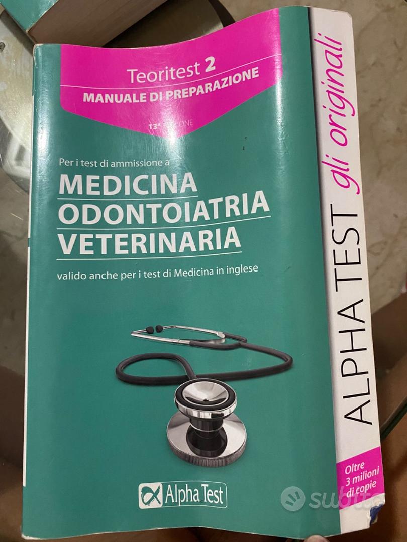 Alpha test medicina/ veterinaria/ odontoiatri - Libri e Riviste In vendita  a Caserta