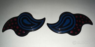 Orecchini Missoni neri decorati