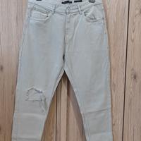 Jeans uomo grigio 