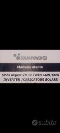 Inverter ibrido OFF-GRID SP24 AXPERT 6 KW