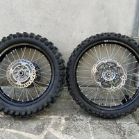 Coppia cerchi da enduro/cross