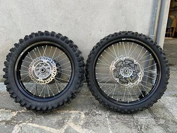 Coppia cerchi da enduro/cross