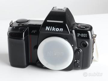 NIKON F 801 CORPO MACCHINA ANALOGICA