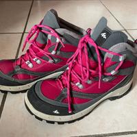 Scarponi trekking montagna donna 40 rosa