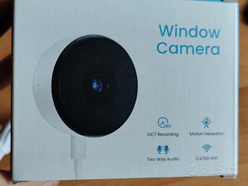 Window videocamera 24/7 recording WiFi Nuova 