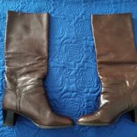 Stivali donna 37,5 vero cuoio