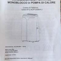 Climatizzatore portatile
