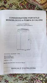 Climatizzatore portatile