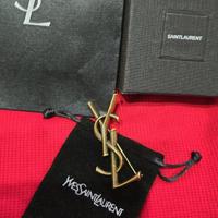 Spilla yves oro 7 cm