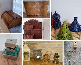 Mobili e oggettistica in bambù, vimini, etnico