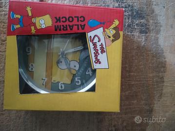 The Simpsons sveglia meccanica vintage 