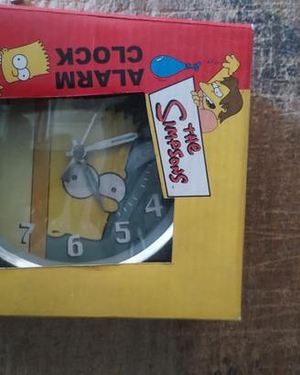The Simpsons sveglia meccanica vintage 