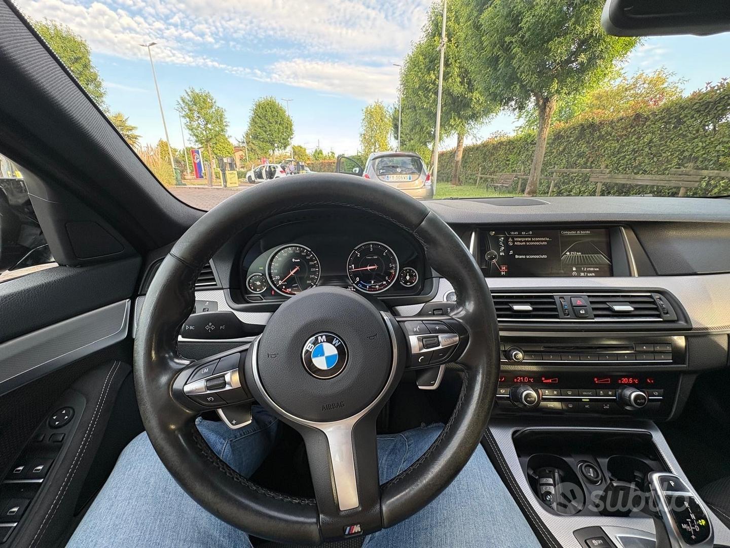 BMW 525D TOURING LUXURY M SPORT 218ch - BVA - CAMÉRA DE RECUL - XÉNON - ACC - CUIR