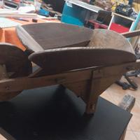 Carriola in legno