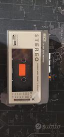 Walkman stereo radio cassette player con casse