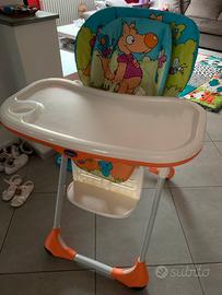 Seggiolone Chicco Polly + tavolino