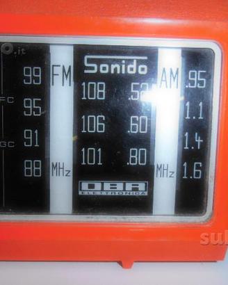 Radio anni 60 perfettamente funzionante