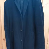 CALVIN KLEIN cappotto nero uomo lana cashmere - 54