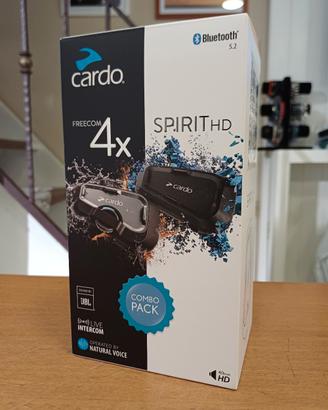 Coppia Interfoni Cardo: FREECOM 4x + SPIRIT HD