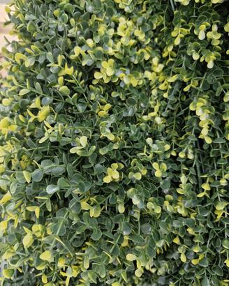 Siepe artificiale 3D Bosso in pannelli da 1x1