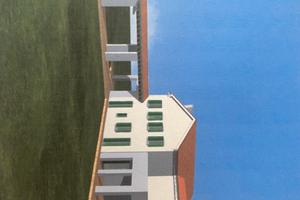 Terreno parzialmente edificato con progetto