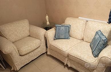 Salotto completo divano + poltrona