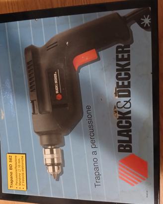 black & decker trapano 