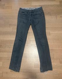 Jeans Calvin Klein Grigi - Vintage